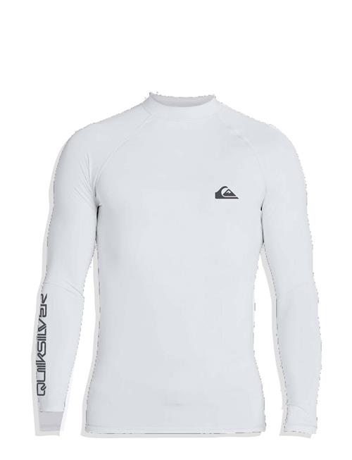 Everyday Upf50 Ls Youth Quiksilver White