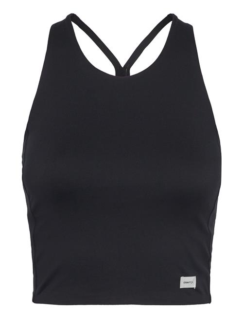 Collective Cropped Singlet W Craft Black