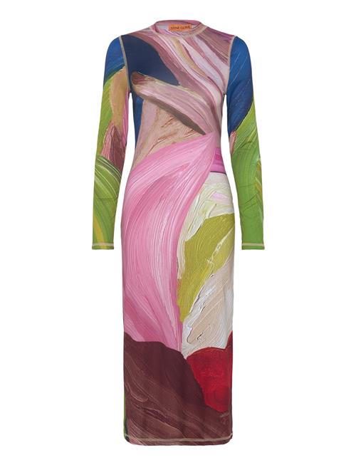 Pullover Long Sleeve Midi Dress, 22 STINE GOYA Patterned