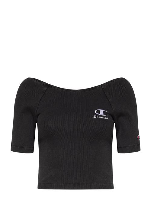 Crop Ss Tee Champion Black