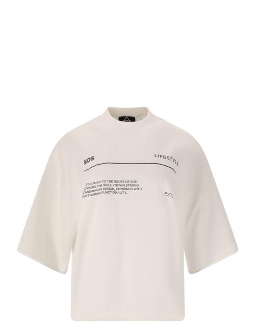 Iraya W Ss Loose Tee SOS Beige