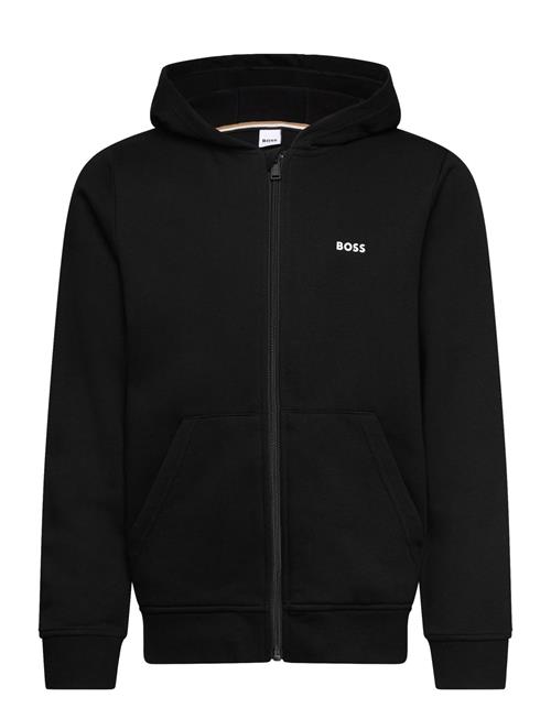 Hooded Cardigan BOSS Black