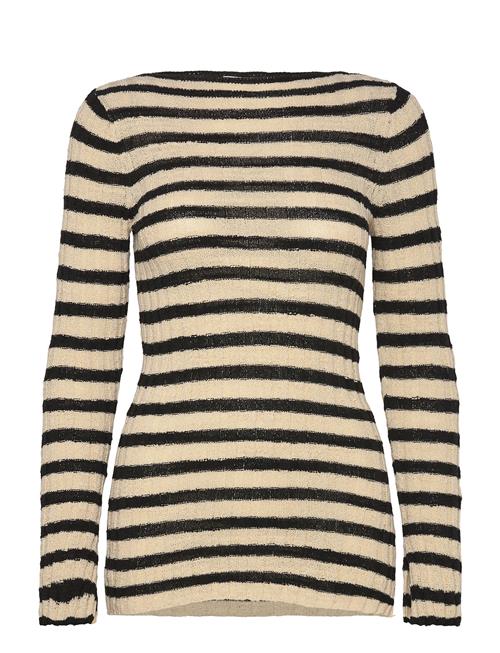 Fenja Knitted Top Twist & Tango Cream