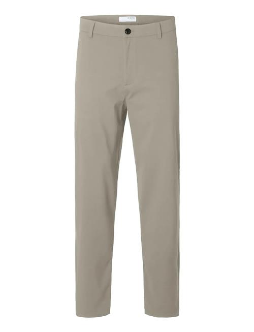 Slh172-Slim Tape Lorent Flex Pants Noos Selected Homme Beige