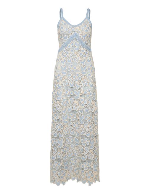 Peach Slip Maxi Dress Love Lolina Blue