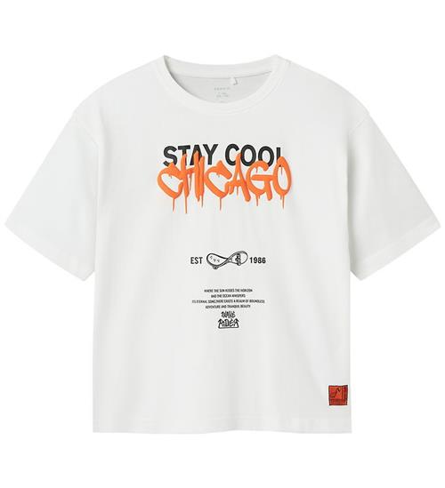 Name It T-shirt - NkmLeroy - Bright White