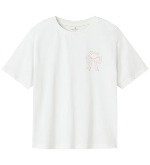 Name ItT-shirt - NkfKatalin - Bright White