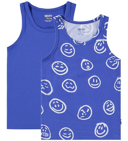 Molo Undertrøjer - Jayden - 2-pak - Moon Moods Blue