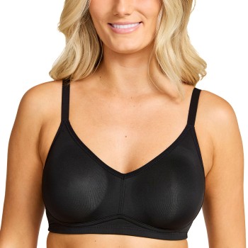 Damella BH Carla Soft Bra Sort polyester F 85 Dame