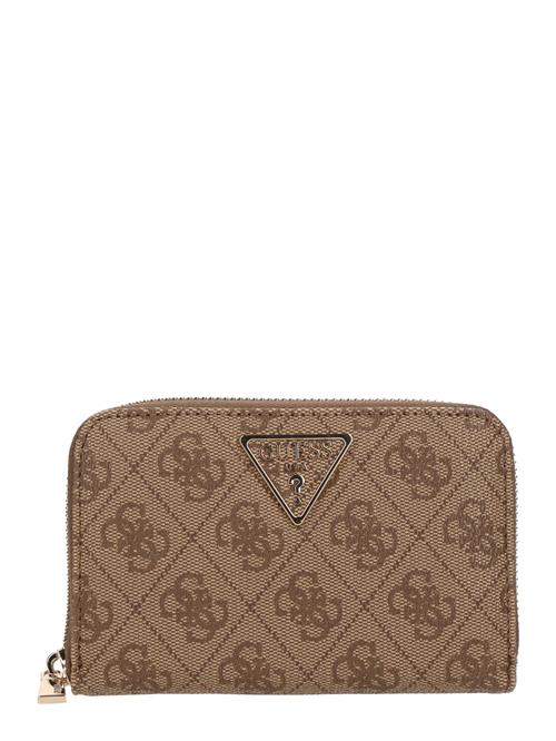 GUESS Tegnebog 'Laurel'  beige / brun / guld