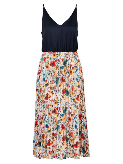 19V69 ITALIA Sommerkjole 'Paola Flower'  blå / natblå / gul / rød