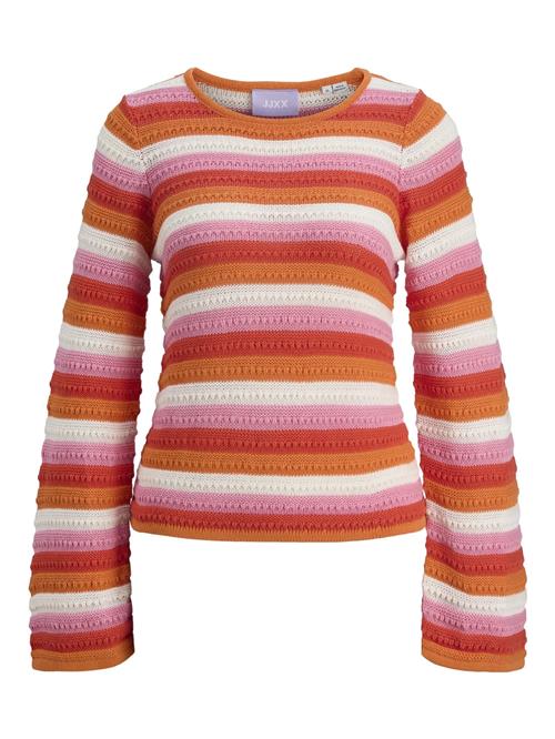 JJXX Pullover 'JXRory'  orange / hummer / lyserød / hvid