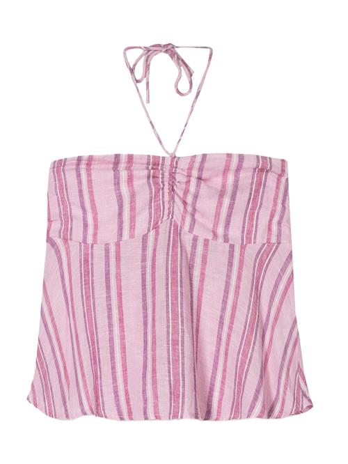 Bershka Overdel  lilla / pink / lyserød / hvid