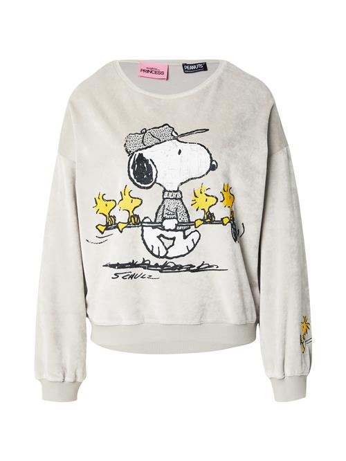 PRINCESS GOES HOLLYWOOD Sweatshirt 'Snoopy Golf'  beige / gul / lysegrå / offwhite