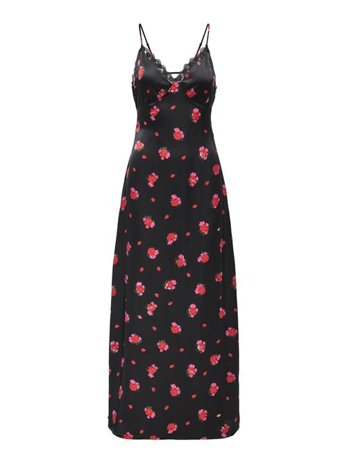 ONLY Festkjole 'ONL30'  mørkegrøn / lys pink / rød / sort