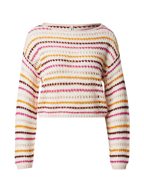 ONLY Pullover 'ONLGeena'  orange / pink / merlot / hvid