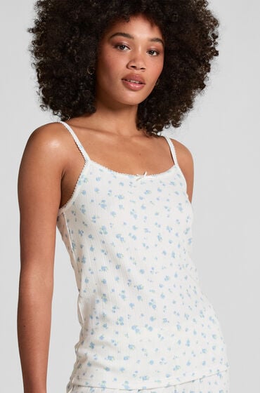 Hunkemöller Cami Pointelle hvid