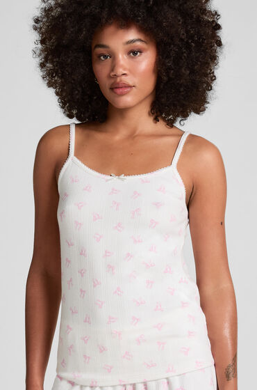 Hunkemöller Cami Pointelle Hvid