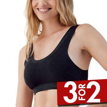 JBS of Denmark BH Bra Top Sort X-Large Dame