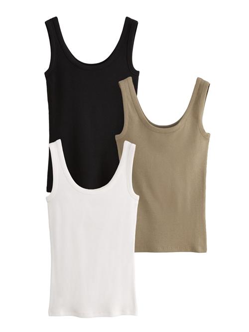 The Set Overdel  sand / sort / hvid