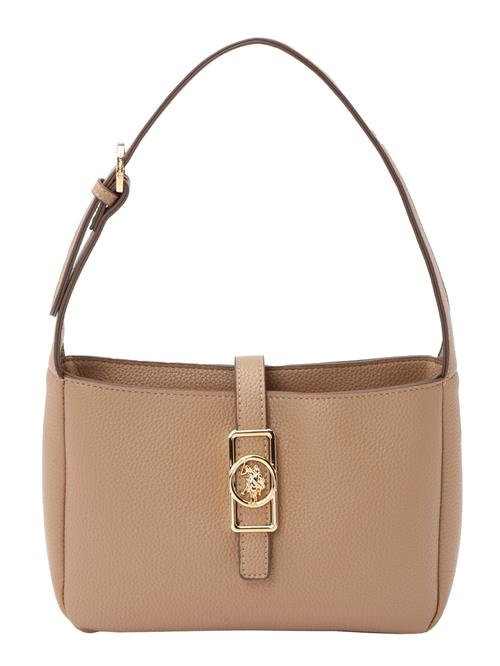 U.S. POLO ASSN. Skuldertaske 'Sun'  cappuccino