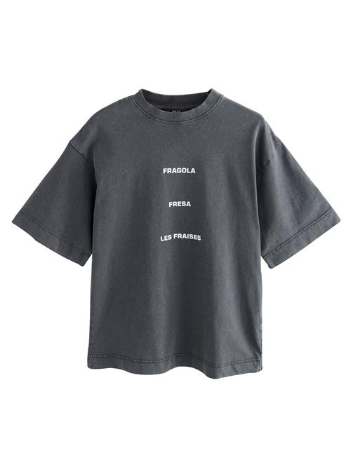 Se Next Shirts 'Strawberry'  grå / rød / hvid ved About You