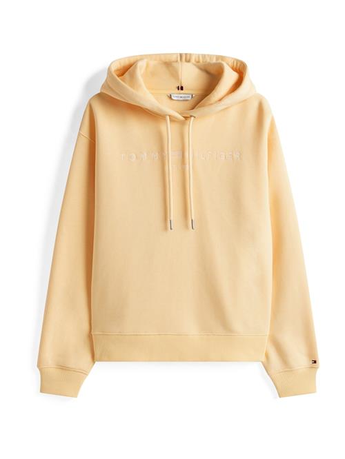 Se TOMMY HILFIGER Sweatshirt  honning / hvid ved About You
