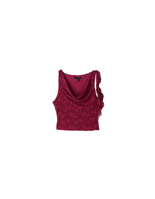 Bershka Overdel  burgunder