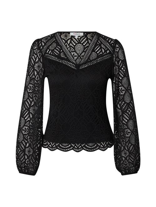 Morgan Bluse  sort
