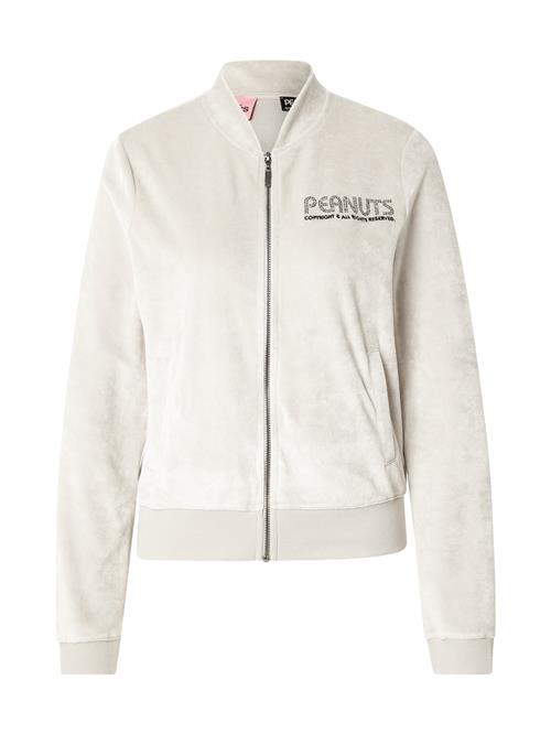 PRINCESS GOES HOLLYWOOD Sportssweatjakke 'Snoopy ool ollage'  beige / sort