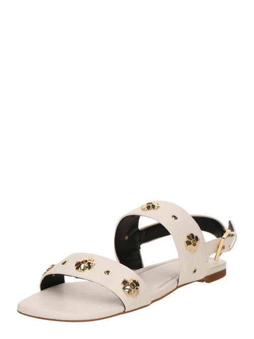 Kate Spade Sandaler 'Spade Flower Sandaletten Mit Nieten, Flach'  creme