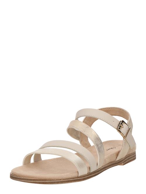 s.Oliver Sandaler med rem  champagne / guld