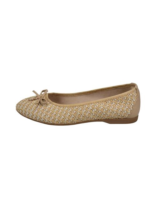 TT. BAGATT Ballerinasko  beige / hvid