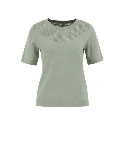 WE Fashion Pullover  lysegrøn