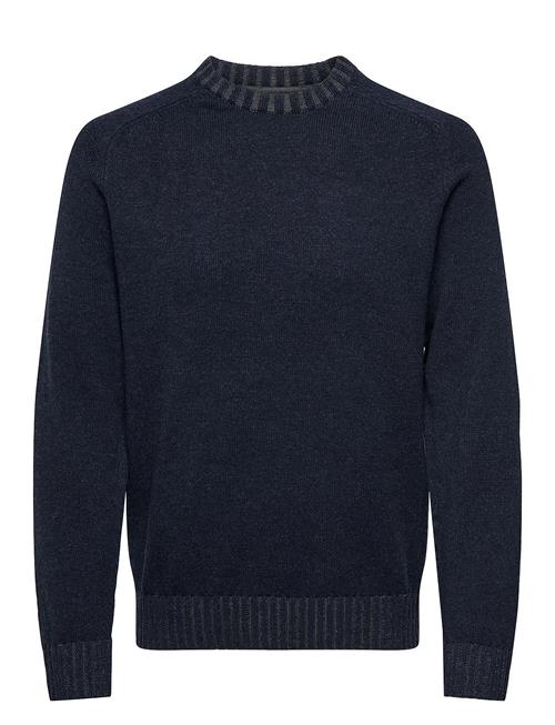 Onseddy Reg 7 Wool Crew Knit ONLY & SONS Navy