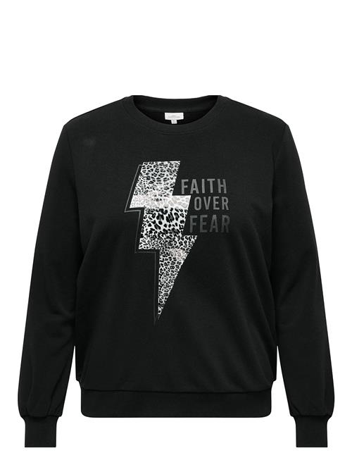 Carruna L/S O-Neck Cc Swt Jrs ONLY Carmakoma Black