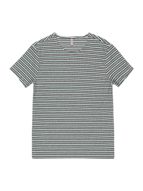 ONLY GIRLS Bluser & t-shirts  pastelgrøn / sort / hvid