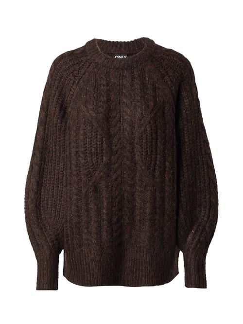 ONLY Pullover 'CHUNKY'  brun