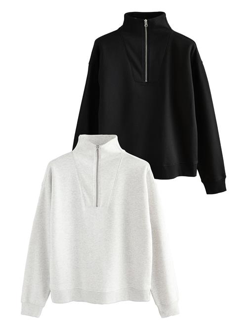 The Set Sweatshirt  sort / hvid