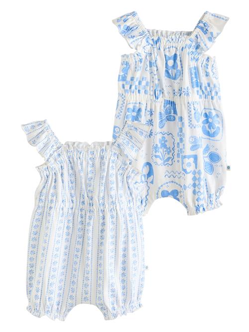 Next Overall  lyseblå / offwhite