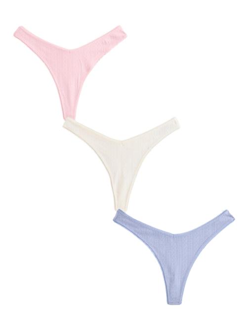 Next String  beige / blå / pink