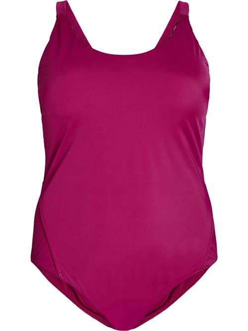 Se Swim by Zizzi Badedragt 'Smilla'  vinrød ved About You