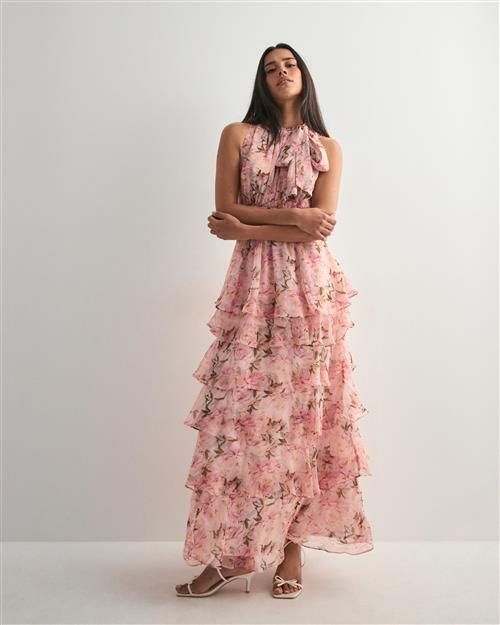 Neo Noir - Pink - Marli Flower Chiffon Dress