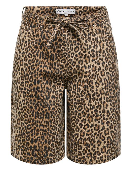 Onlnaomi String Aop Bermuda Shorts Otw ONLY Beige