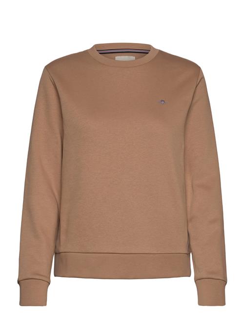 Reg Shield Logo C-Neck GANT Orange