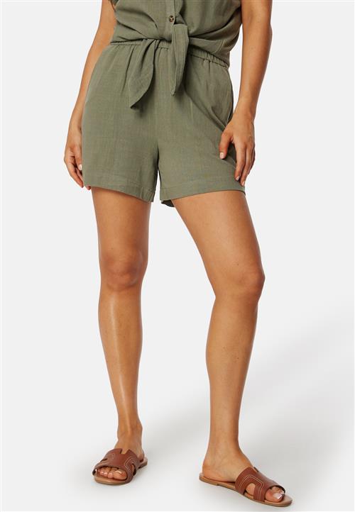 Pieces Pcvinsty HW Linen Shorts