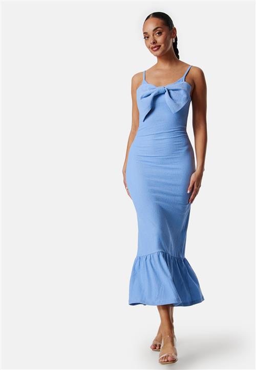 BUBBLEROOM Bow Strap Midi Dress