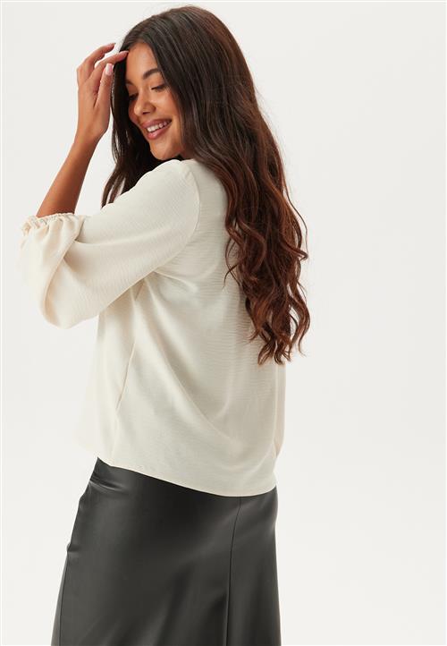 VERO MODA Vmolivia L/S V-NECK TOP WVN V-