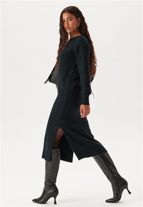 VERO MODA Vmlefile Ls Boatneck Calf Dress