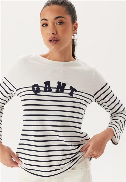 GANT Reg Breton Boat Neck T-shirt